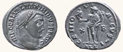 Massimino II follis 309 Alessandria 